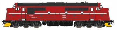 INLANDSBANAN AB TMX 1014 AC Digital med Ljud H0